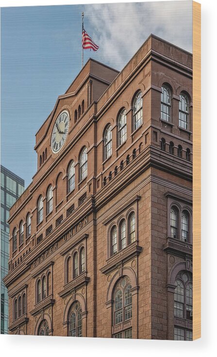 Cooper Union Wood Print featuring the photograph The Cooper Union by Susan Candelario
