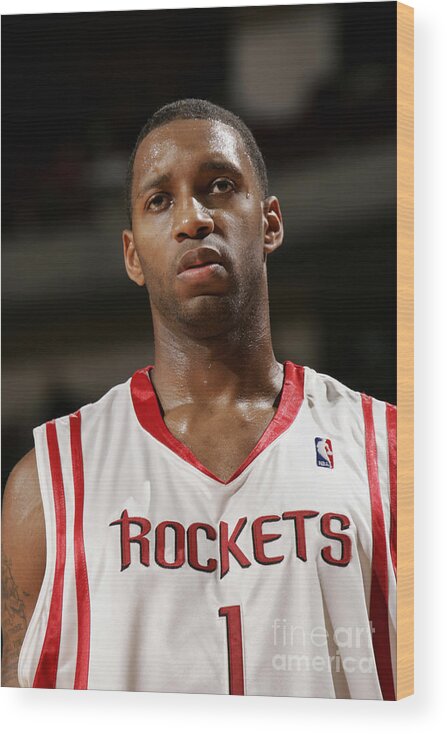 Signed Tracy McGrady Houston Rockets Jersey Framed for Sale in