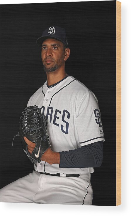 Media Day Wood Print featuring the photograph Tyson Ross by Patrick Smith