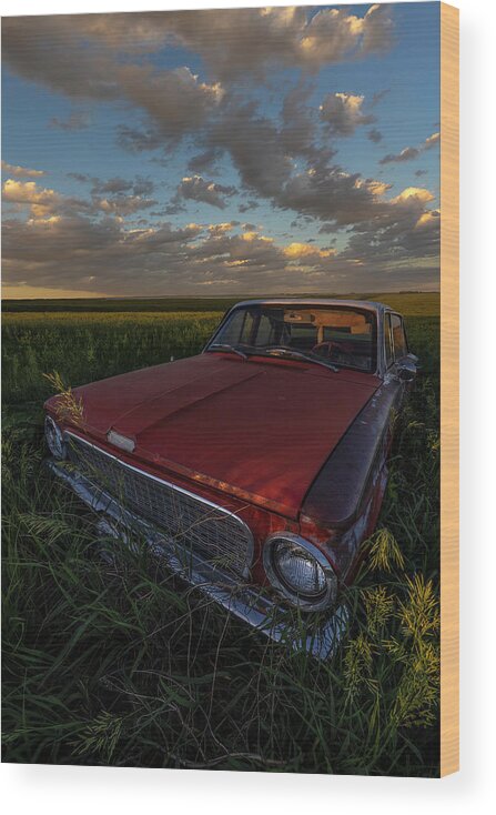 Abandoned Wood Print featuring the photograph Valiant by Aaron J Groen