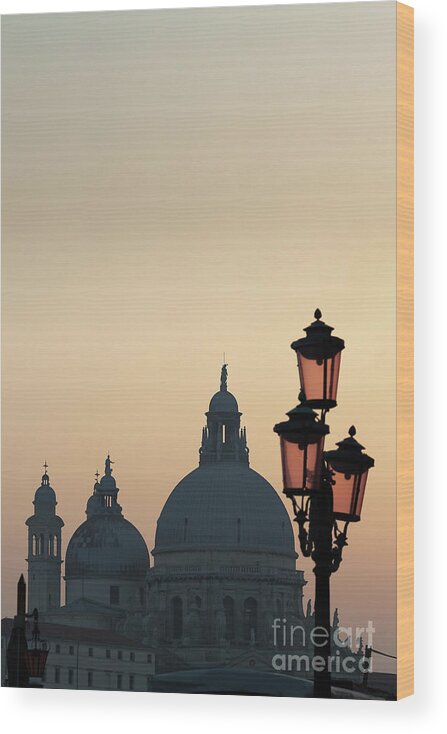 Italy Wood Print featuring the photograph Venince in the Evening by Andy Myatt