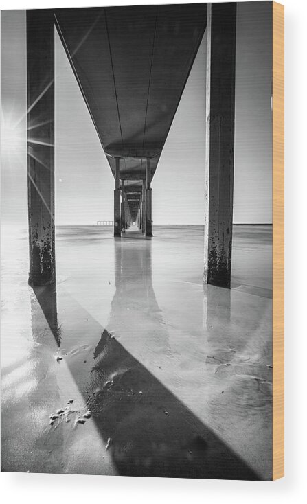 Beach Wood Print featuring the photograph Waiting for You by Ryan Weddle