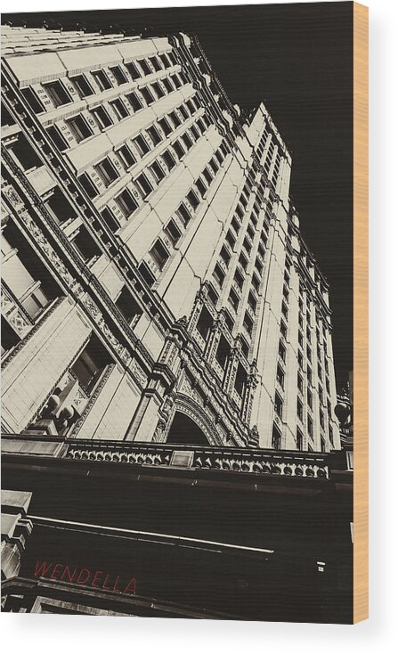 Chicago Wood Print featuring the photograph Wendella by Andrew Paranavitana