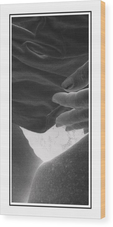 Nudes Wood Print featuring the photograph Electra by Strangefire Art    Scylla Liscombe