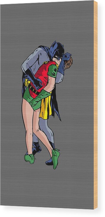 Gay Batman Wood Print by Hendra Reddington - Pixels
