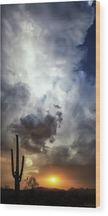 American Southwest Wood Print featuring the photograph Majestic by Rick Furmanek