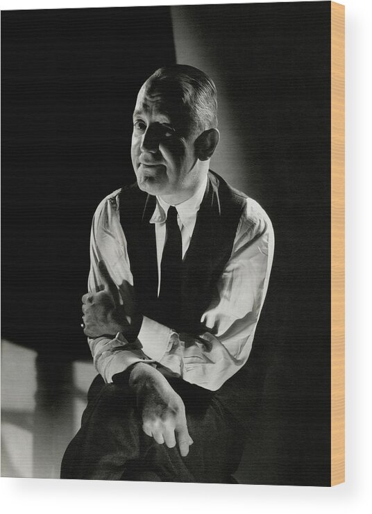 Actor Wood Print featuring the photograph A Portrait Of George M. Cohan #1 by Edward Steichen