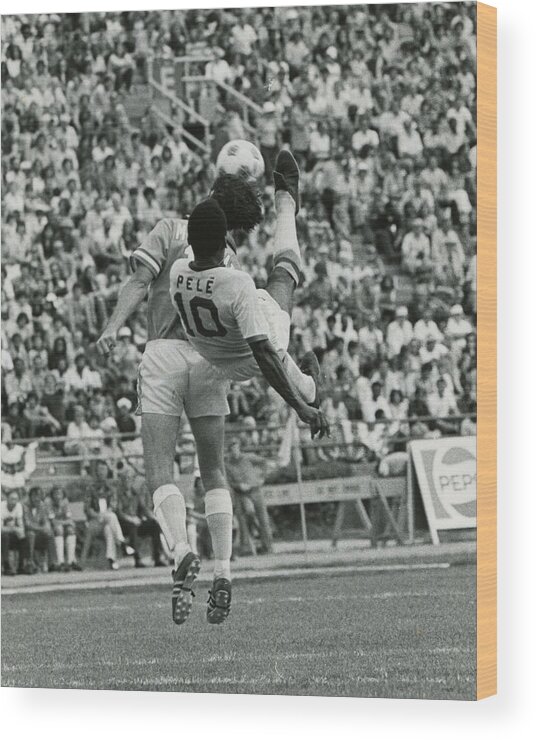 classic Wood Print featuring the photograph Pele by Retro Images Archive