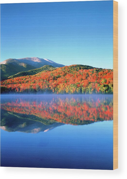 Adirondacks Wood Print featuring the photograph USA, New York, Adirondack Mountains #23 by Jaynes Gallery