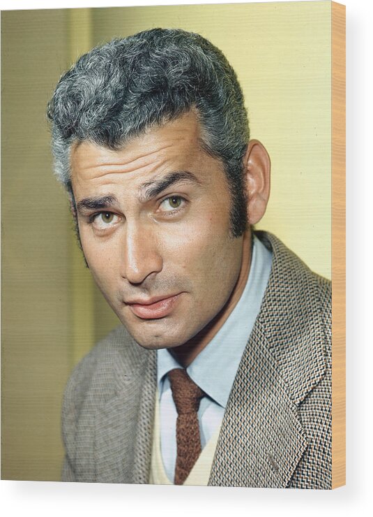 Jeff Chandler Wood Print featuring the photograph Jeff Chandler #3 by Silver Screen