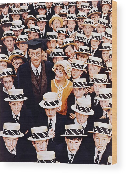 Goodbye Mr. Chips Wood Print featuring the photograph Goodbye, Mr. Chips #7 by Silver Screen