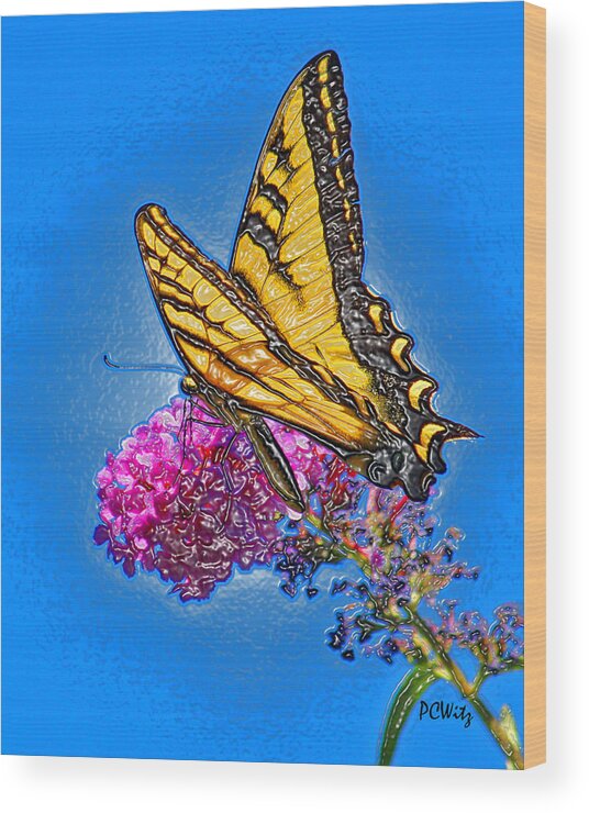 Butterfly Wood Print featuring the photograph Butterfly by Patrick Witz