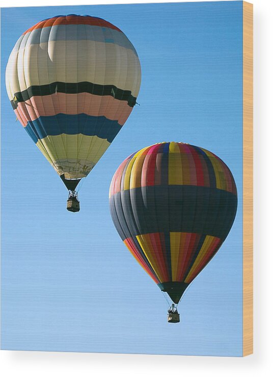 Adventure Wood Print featuring the photograph Floating High by Darrin Doss