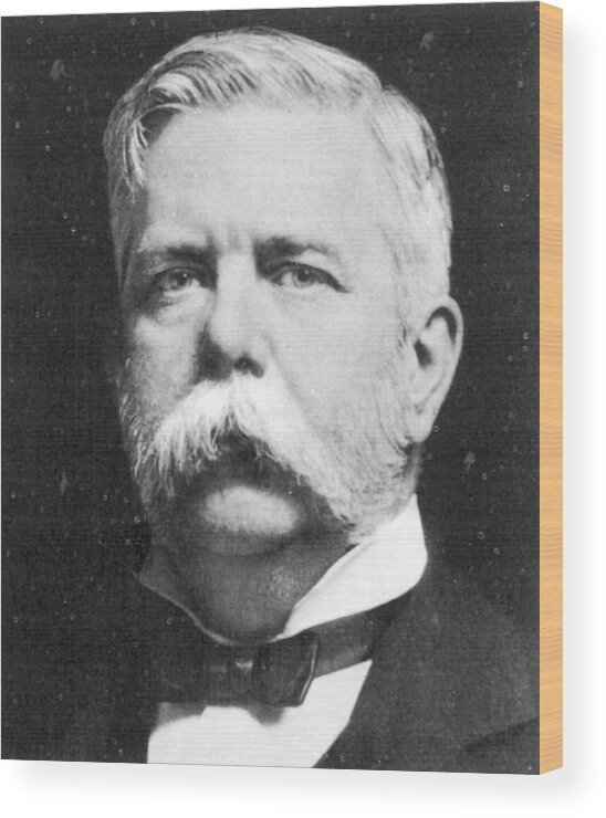 19th Century Wood Print featuring the photograph George Westinghouse (1846-1914) by Granger