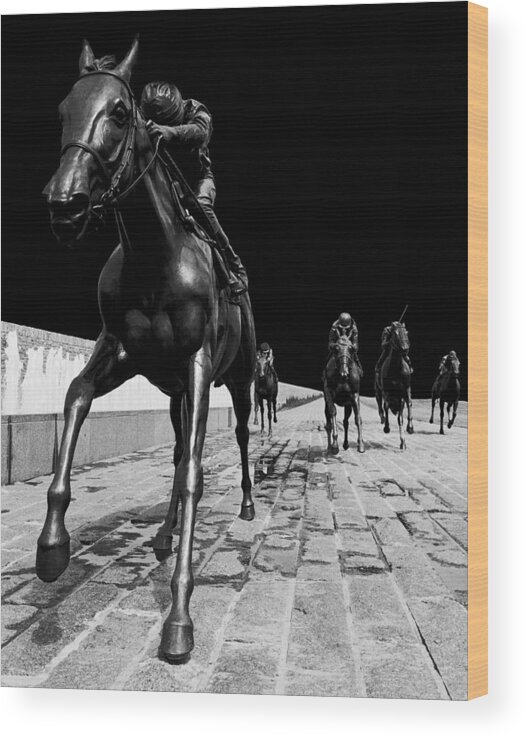 Kentucky Wood Print featuring the photograph Midnight Ride by Wendell Thompson