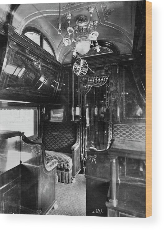 1901 Wood Print featuring the photograph Pullman Car El Fleda by Granger