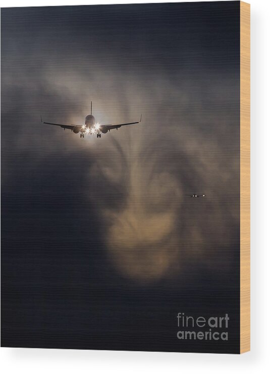 Boeing Wood Print featuring the photograph This Way by Alex Esguerra