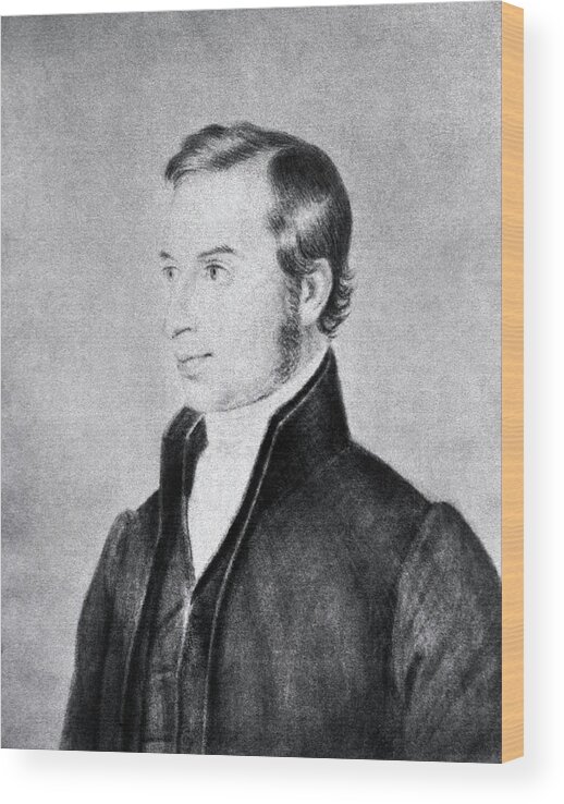 Thomas Hodgkin Wood Print featuring the photograph Thomas Hodgkin by National Library Of Medicine