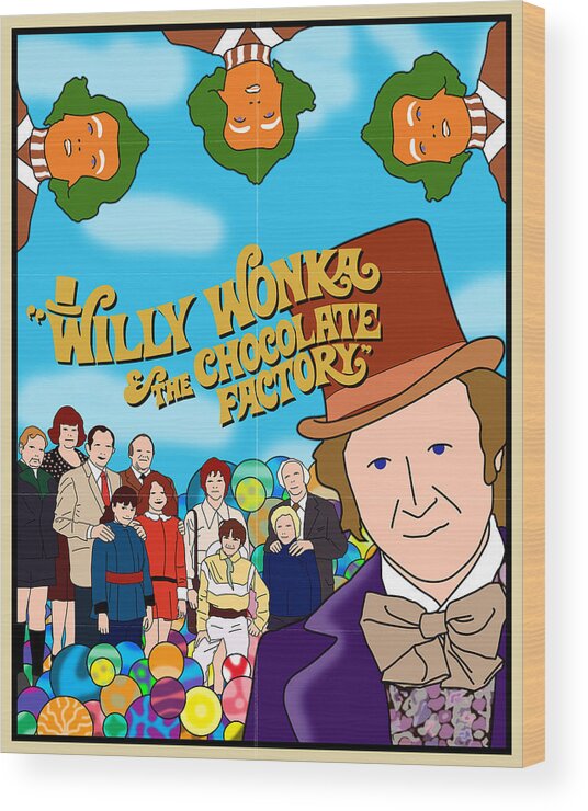 Willy Wonka Vintage Large Movie Poster Art Print A0 A1 A2 A3 A4 Maxi 
