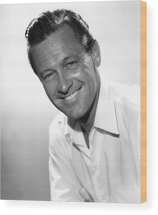 1950s Movies Wood Print featuring the photograph Picnic, William Holden, 1955 by Everett
