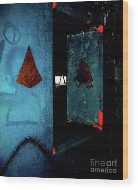 Still Life Wood Print featuring the photograph Pyramid Power by Newel Hunter