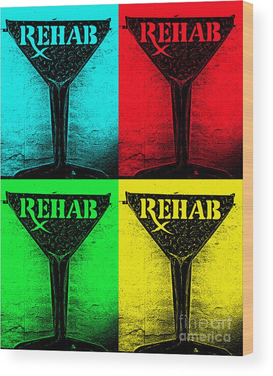 Rehab Wood Print featuring the photograph Rehab by Susan Cliett