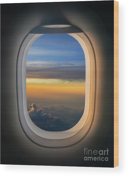 The Window Seat Wood Print featuring the photograph The Window Seat #2 by Michael Ver Sprill