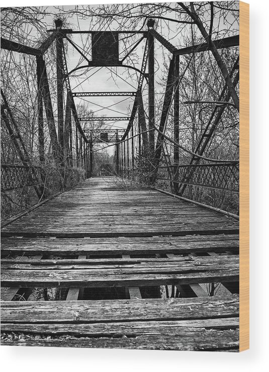 Asylum Bridge Wood Print featuring the photograph Asylum Bridge by Kevin Anderson