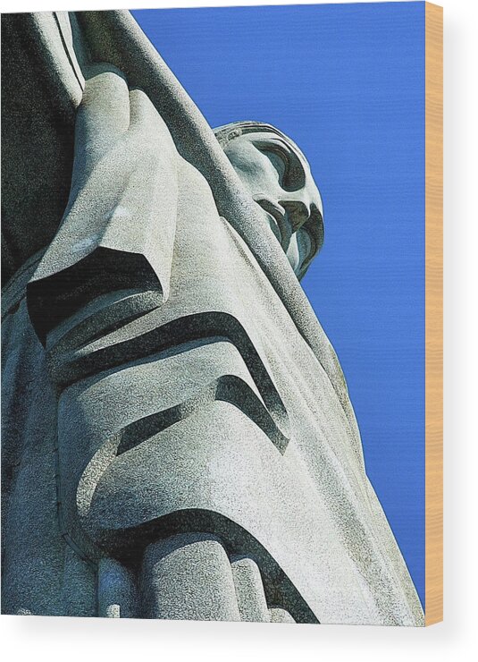 Brazil Wood Print featuring the photograph Christ The Redeemer by Kate McKenna