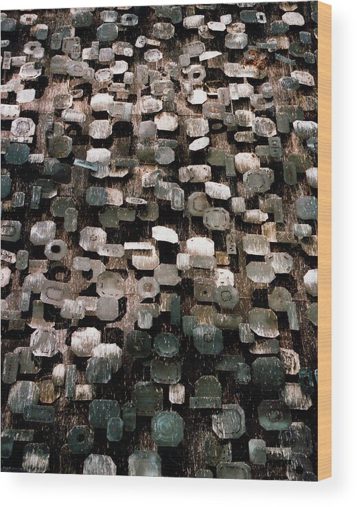 Sculpture Wood Print featuring the photograph Communal Living by Kerry Obrist
