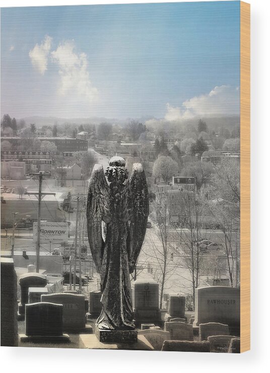 Guardian Of York Wood Print featuring the photograph Guardian of York by Dark Whimsy