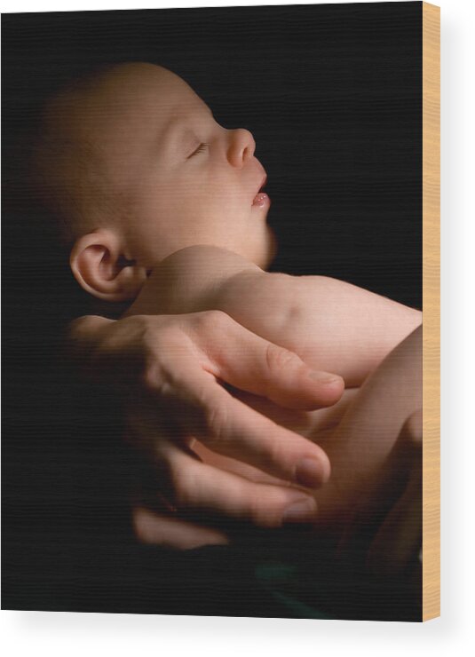 Baby Wood Print featuring the photograph Innocence by Sherry Curry