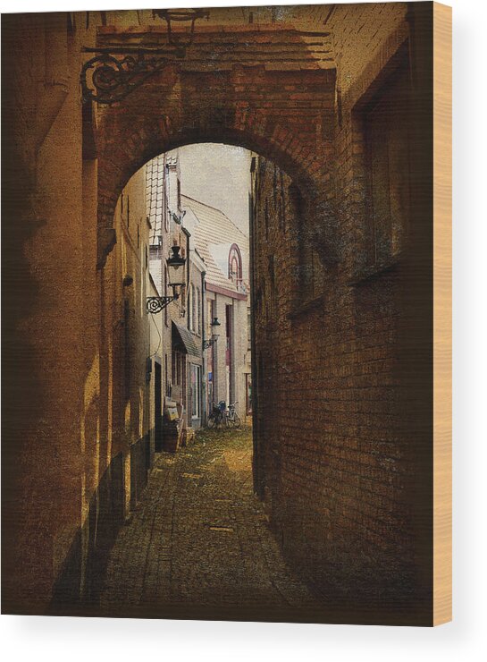 Passage Wood Print featuring the photograph Le Passage by Cecil Fuselier