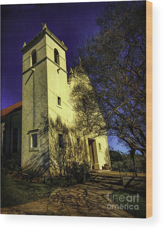 Church Wood Print featuring the photograph Saint Johns two by Ken Frischkorn