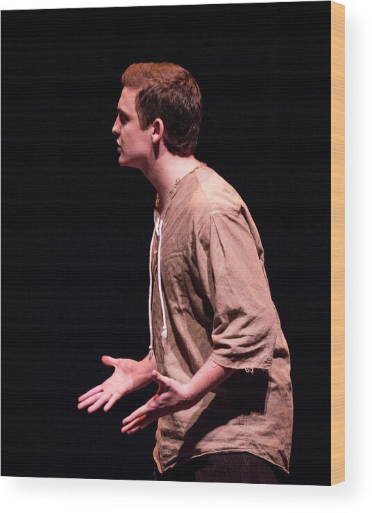 From The Totem Pole High School Production Awards. Wood Print featuring the photograph Tpa089 by Andy Smetzer