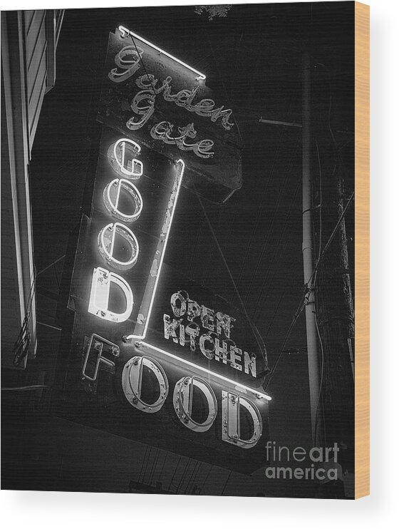 Toronto Wood Print featuring the photograph Good Food #2 by Lenore Locken
