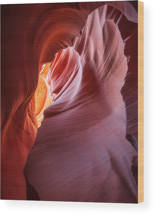 Desert Wood Print featuring the photograph Beauty Of The Navajo Canyon by Syed Iqbal