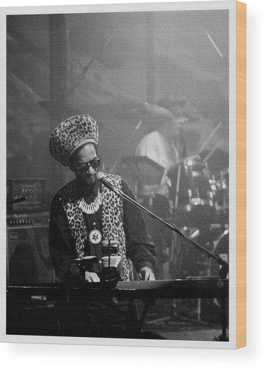 1980-1989 Wood Print featuring the photograph Don Letts by David Redfern