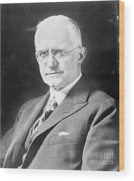 People Wood Print featuring the photograph Inventor George Eastman by Bettmann