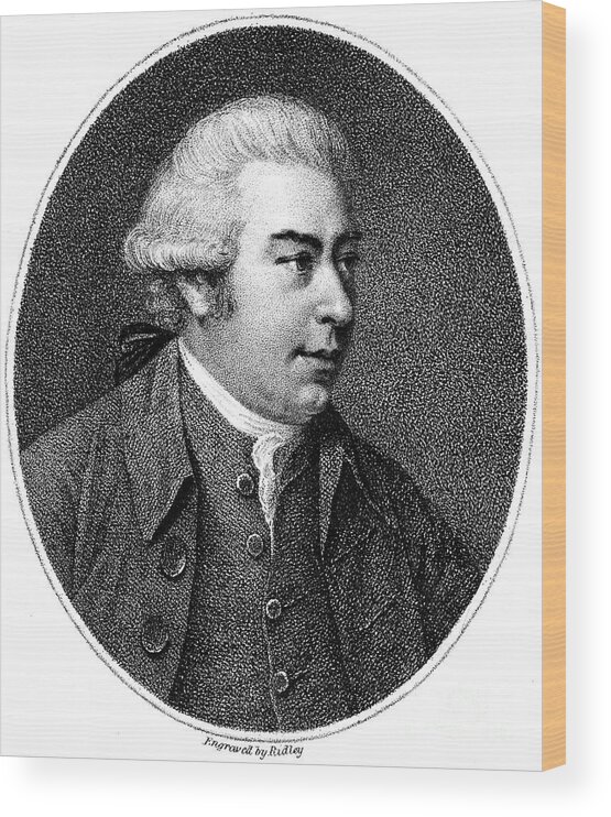 Engraving Wood Print featuring the drawing Joseph Banks 1743-1820, English by Print Collector