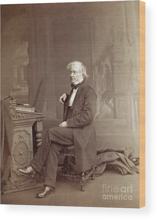 People Wood Print featuring the photograph Sir William Edmund Logan by Bettmann