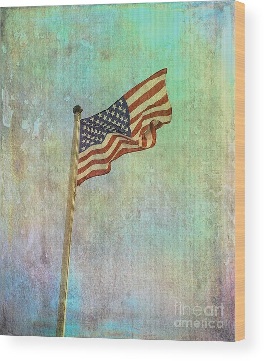 4th Of July Wood Print featuring the photograph Vintage Glory by Stefano Senise
