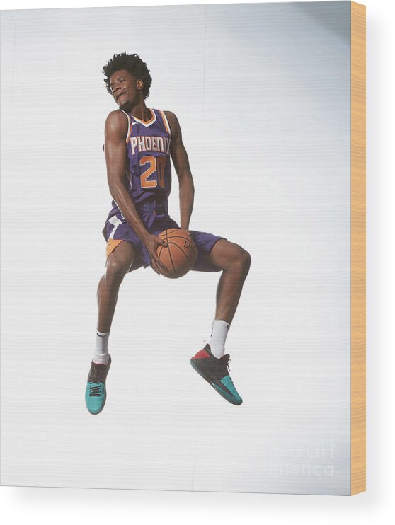 Nba Pro Basketball Wood Print featuring the photograph Josh Jackson by Nathaniel S. Butler