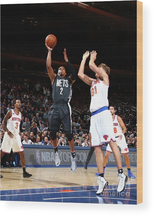 Randy Foye Wood Print featuring the photograph Randy Foye by Nathaniel S. Butler