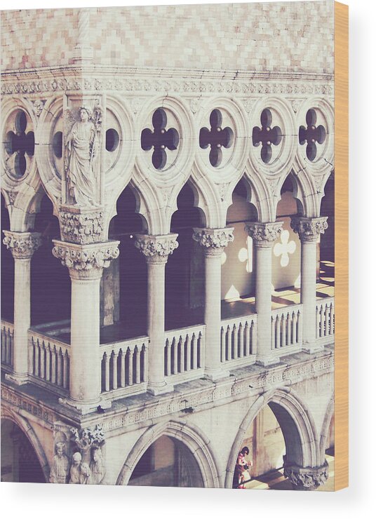 Venice Italy Wood Print featuring the photograph Basilica by Lupen Grainne