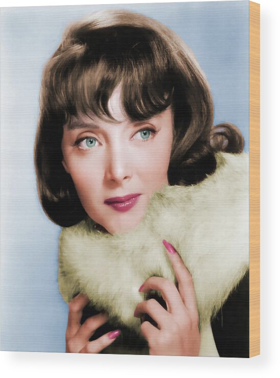 Carolyn Wood Print featuring the photograph Carolyn Jones by Movie World Posters