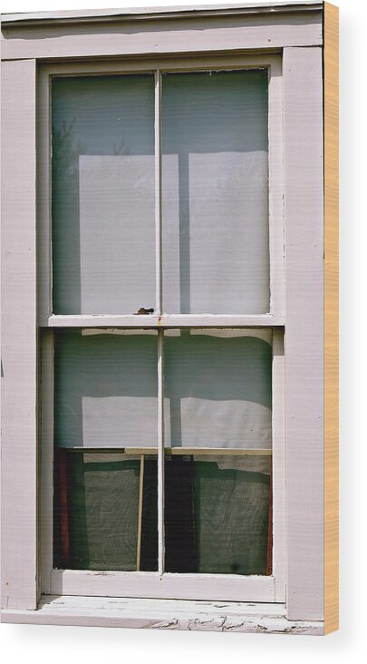 Windows Wood Print featuring the photograph Hopper Was Here by Ira Shander