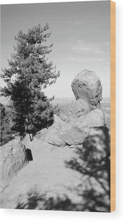 Colorado Wood Print featuring the photograph To Higher Places by Angie Tirado