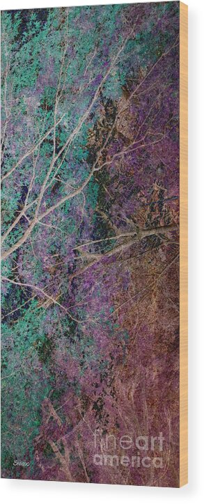 Forest Wood Print featuring the photograph A Forest of Magic by Eena Bo