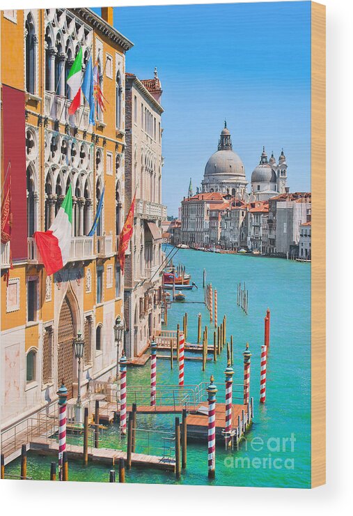 View Wood Print featuring the photograph Venice #10 by JR Photography